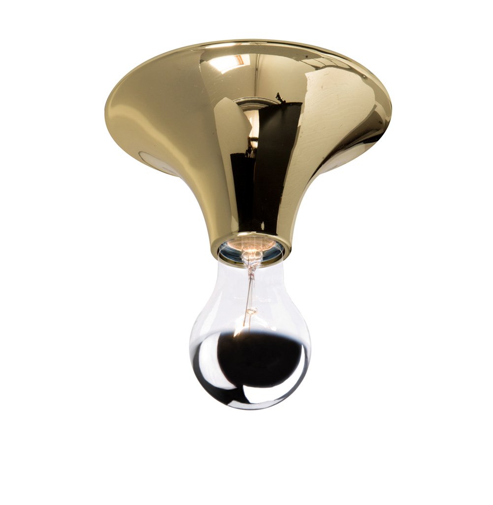 Mawa Design Etna Wandleuchte / Deckenleuchte messing