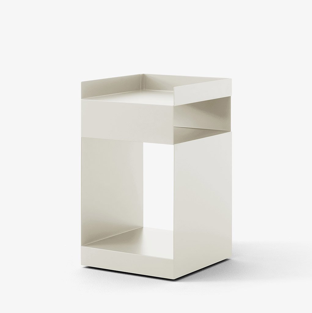 &tradition Rotate SC73 Beistelltisch mit Rollen - ivory – Aussteller