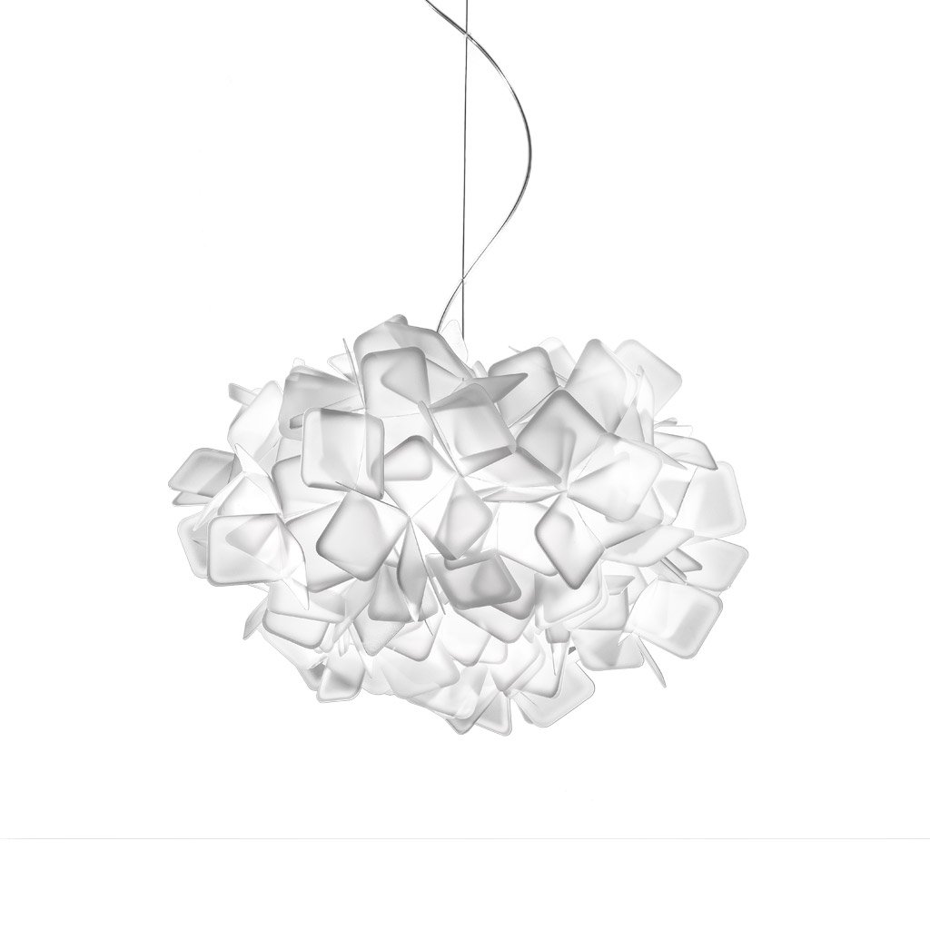 Slamp Clizia Pendelleuchte - medium (Ø 53cm) weiß - Aussteller