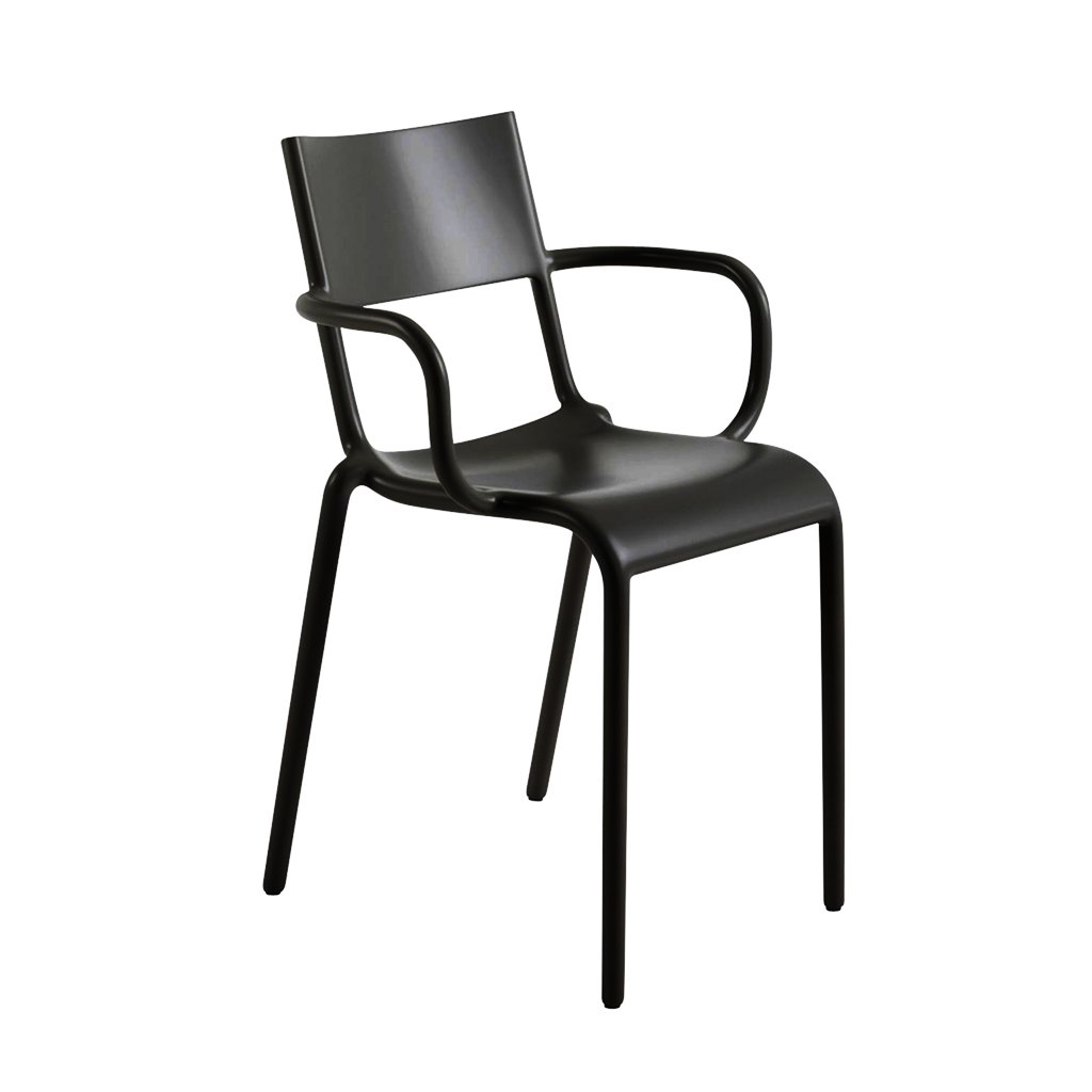 Kartell Generic A Stuhl schwarz