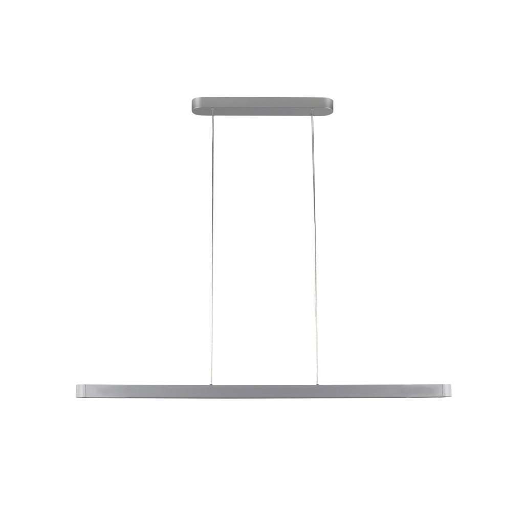 artemide talo led pendelleuchte 120cm silbergrau frei