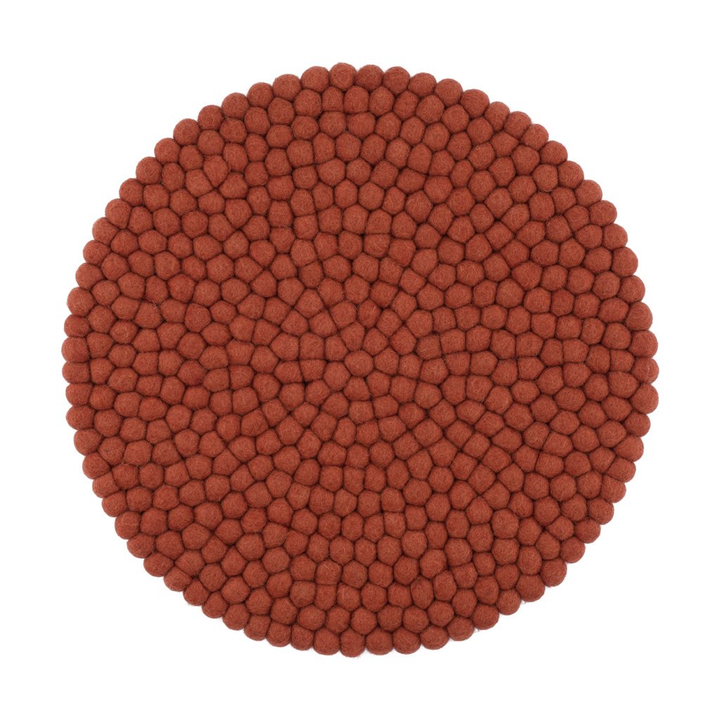myfelt Lora Filzkugel-Sitzauflage