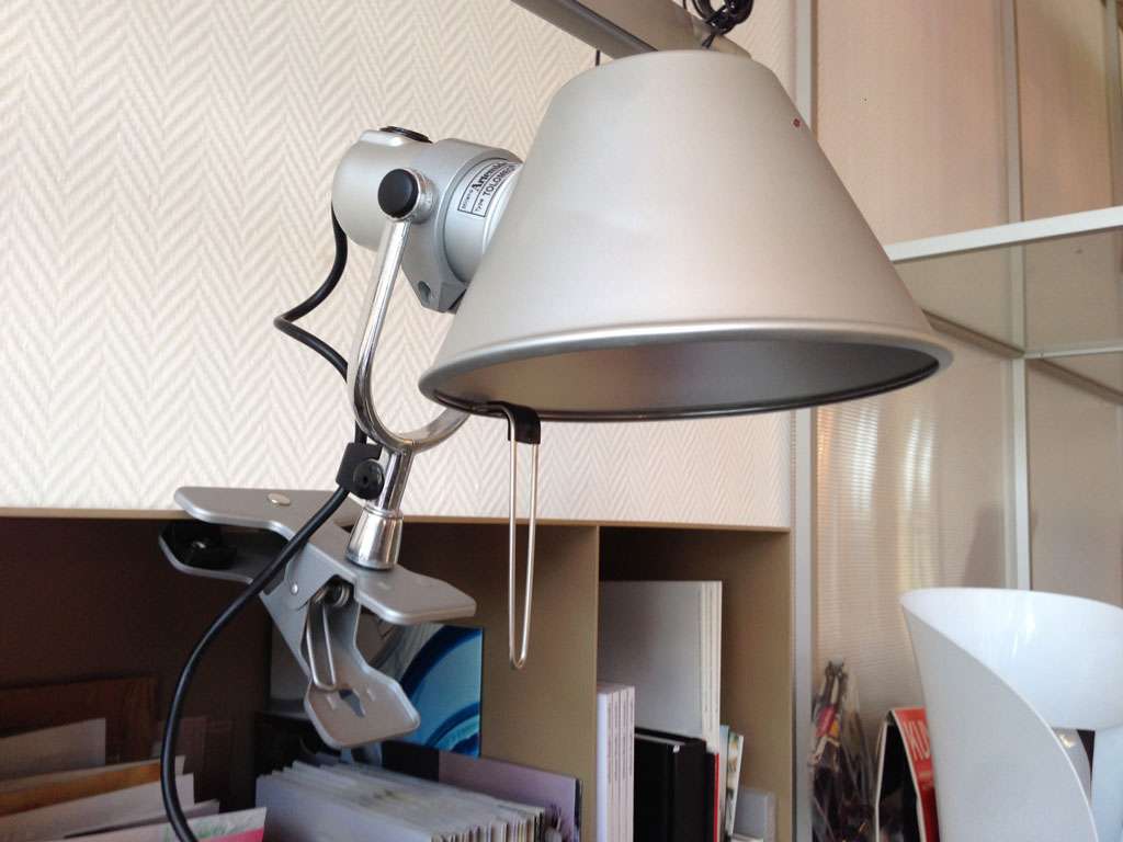 Artemide Tolomeo Pinza LED Klemmleuchte - Artemide Farbe:aluminium