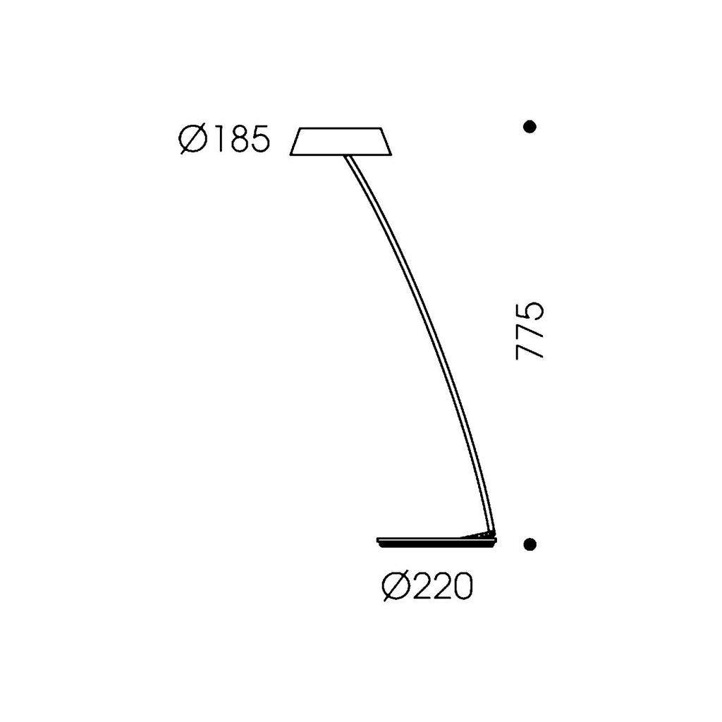 oligo-glance-led-tischleuchte-gebogen-zeichnung
