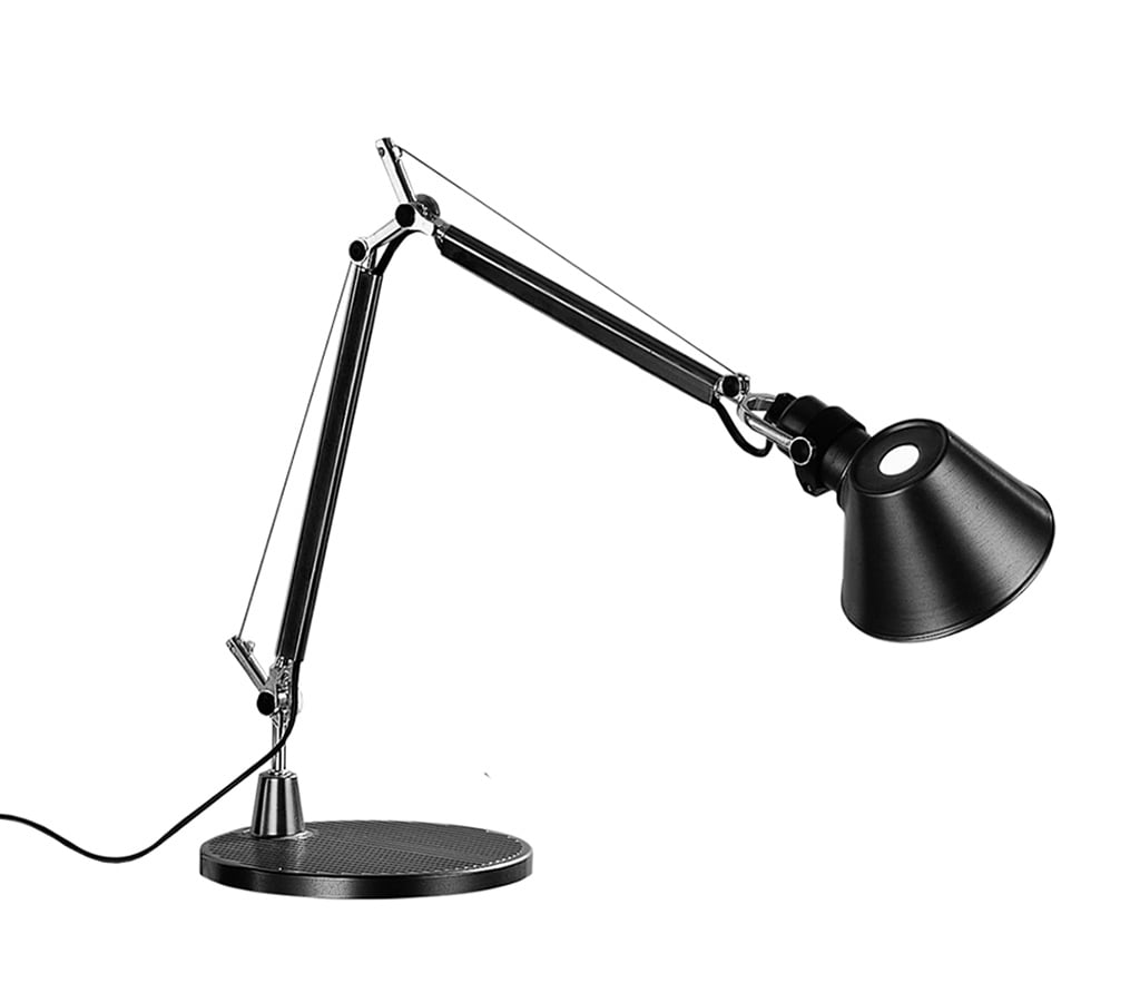 artemide tolomeo mini tischleuchte schwarz 159a00e7452447