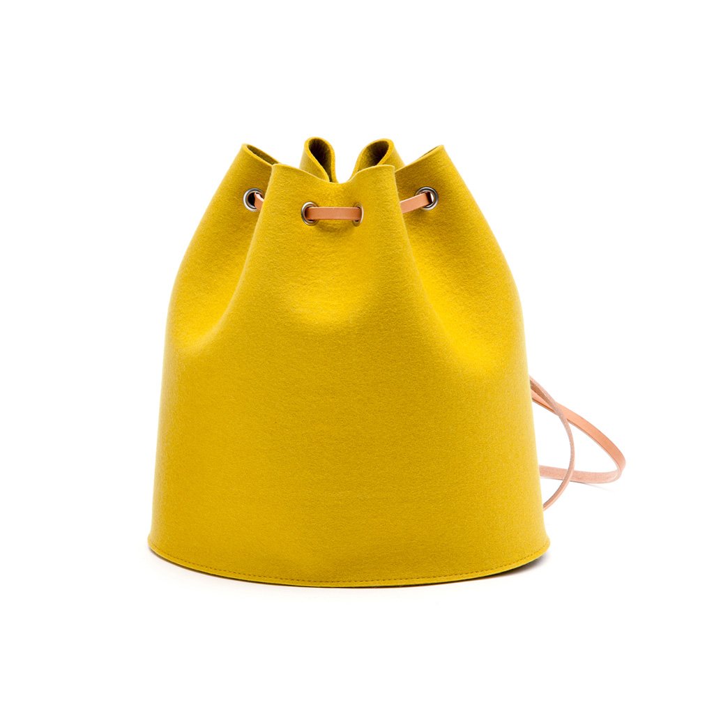 Hey-Sign Tilda Rucksack mit Lederriemen natur