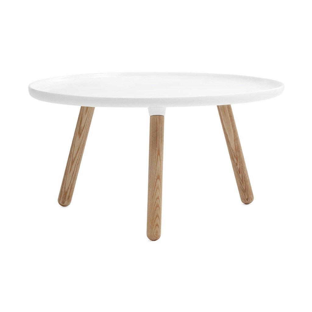 Normann Copenhagen Tablo Beistelltisch - Ø 78cm, weiß - Aussteller