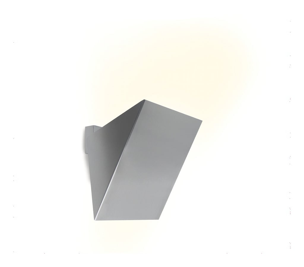 Mawa Design Britz 1 Wandleuchte matt vernickelt