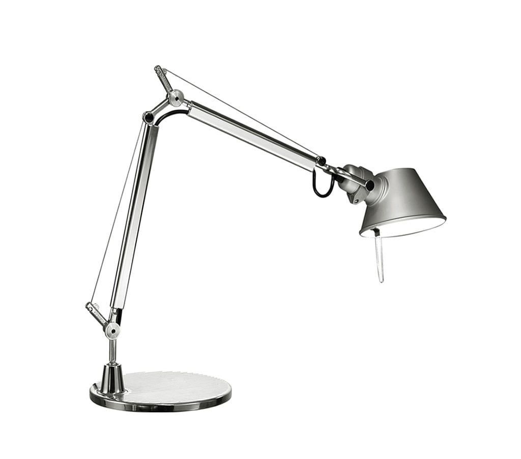 artemide tolomeo mini tischleuchte alu 1