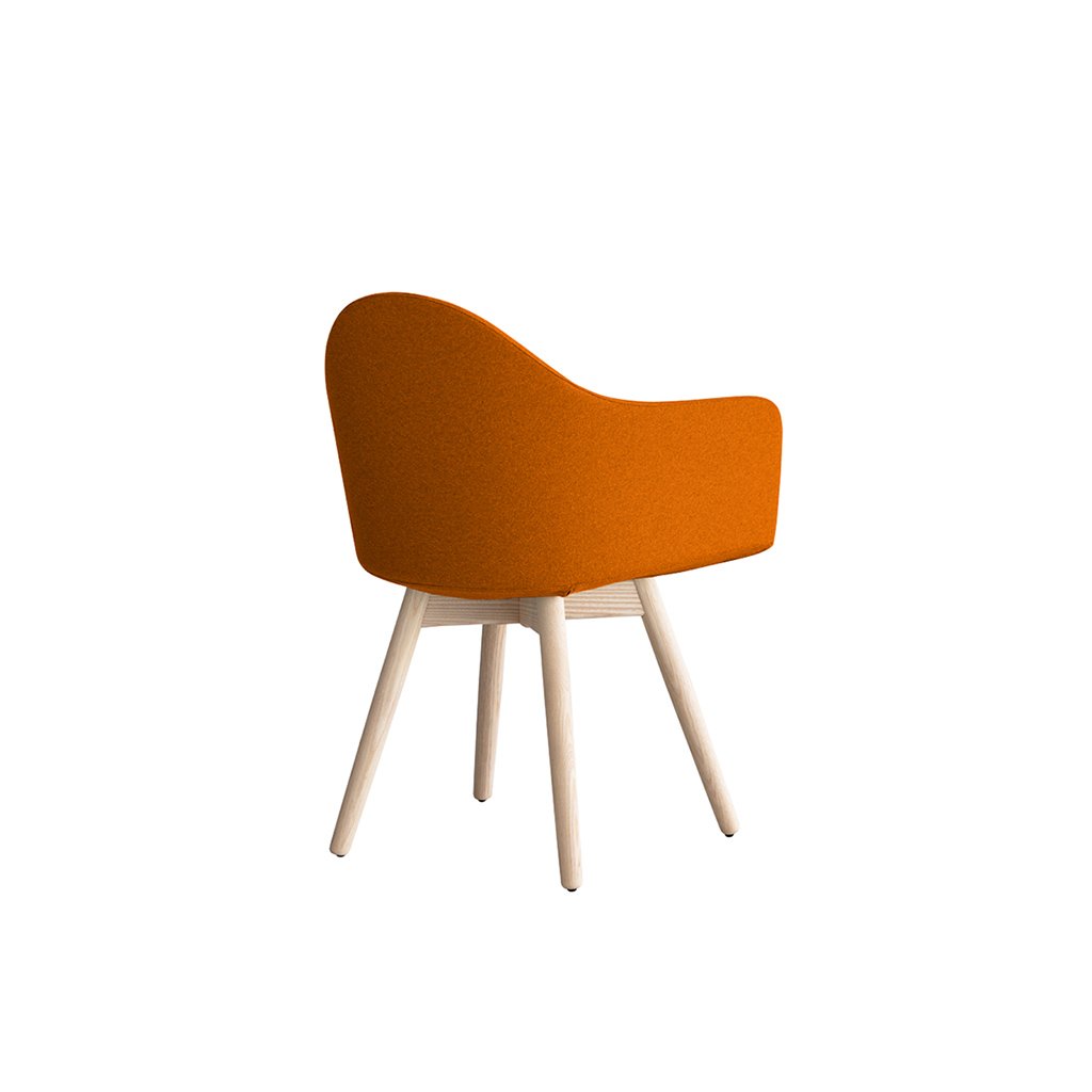 Lapalma-Edit-S570-Stuhl-Esche-natur-Stoff-Kvadrat-Remix-Rueck-2