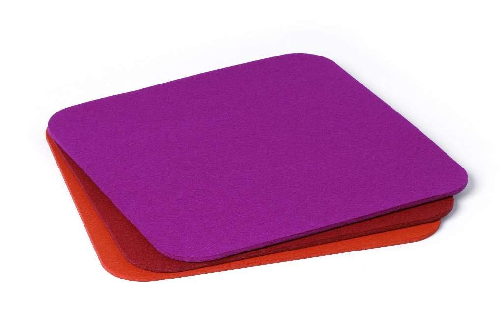 Hey-Sign Tischset gerundete Ecken - 4 Stk. - hey_sign_farbe:01 anthrazit