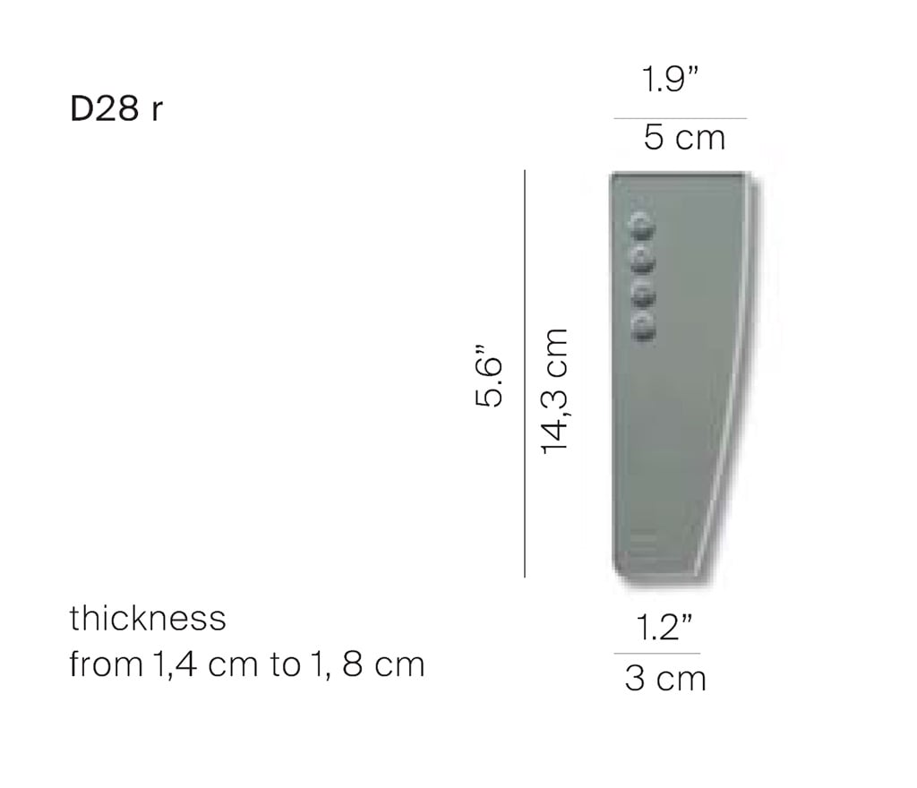 luceplan fernbedienung fuer blow deckenleuchte ventilator technische zeichnung