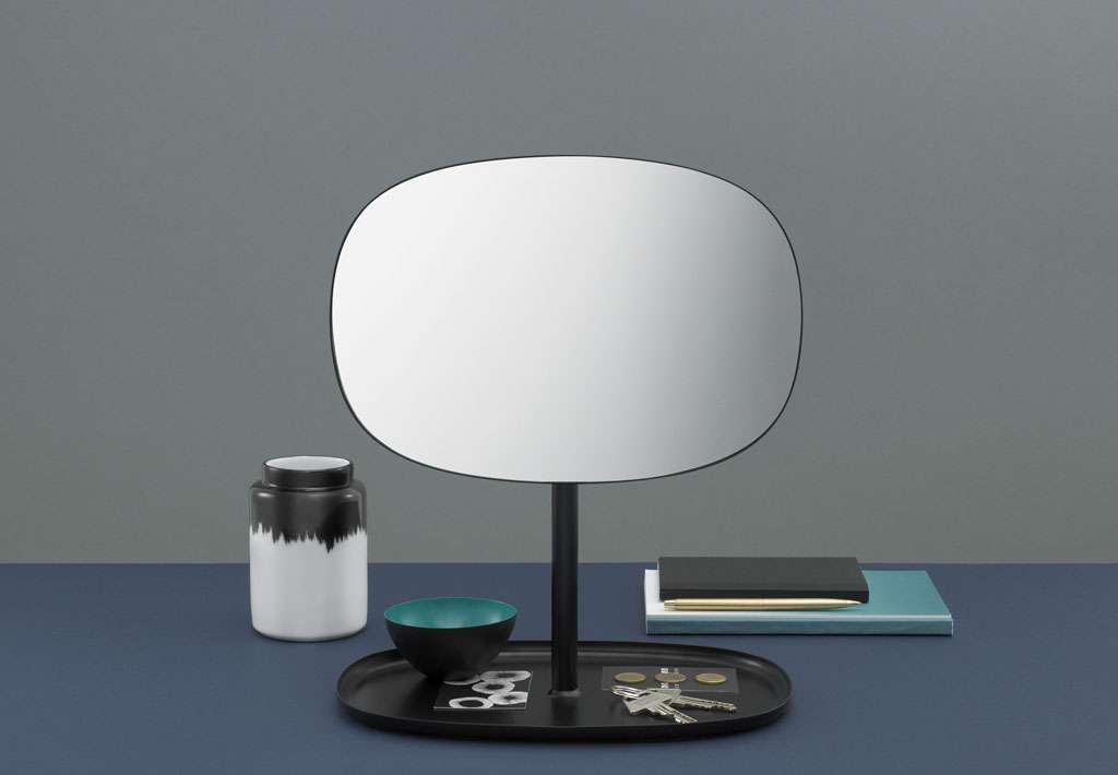 normann copenhagen flip spiegel schwarz ambien