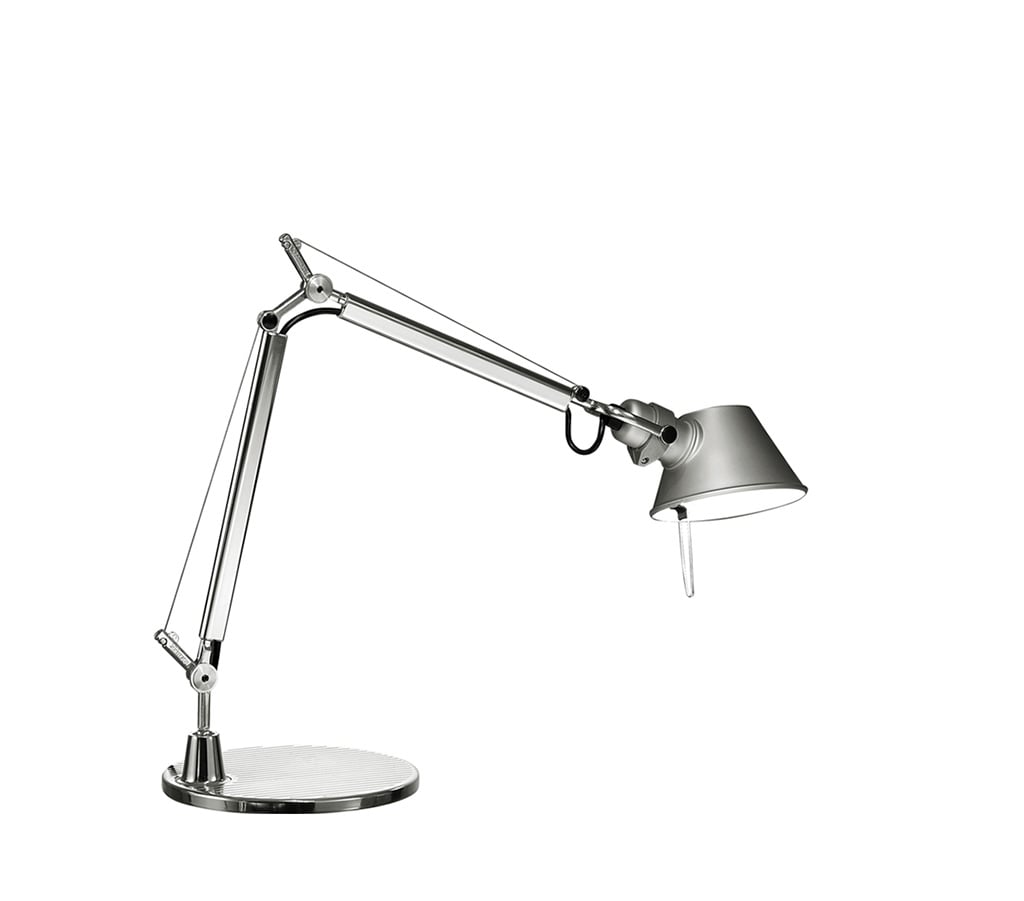 artemide tolomeo micro tischleuchte alu 1