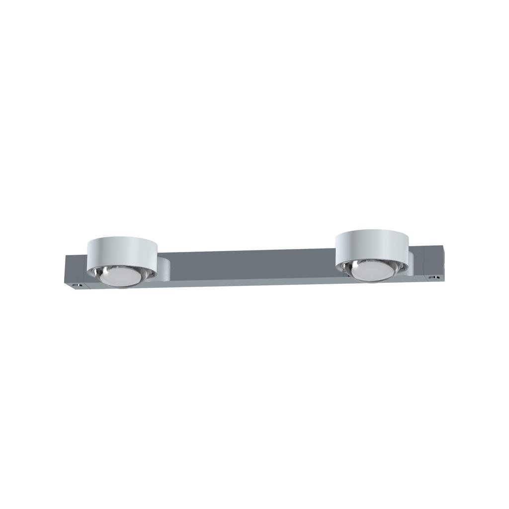 Top Light Puk Mini Choice Mirror / Wall Wandleuchte 2 Köpfe Lagerabverkauf Standard Fassung weiß chrom