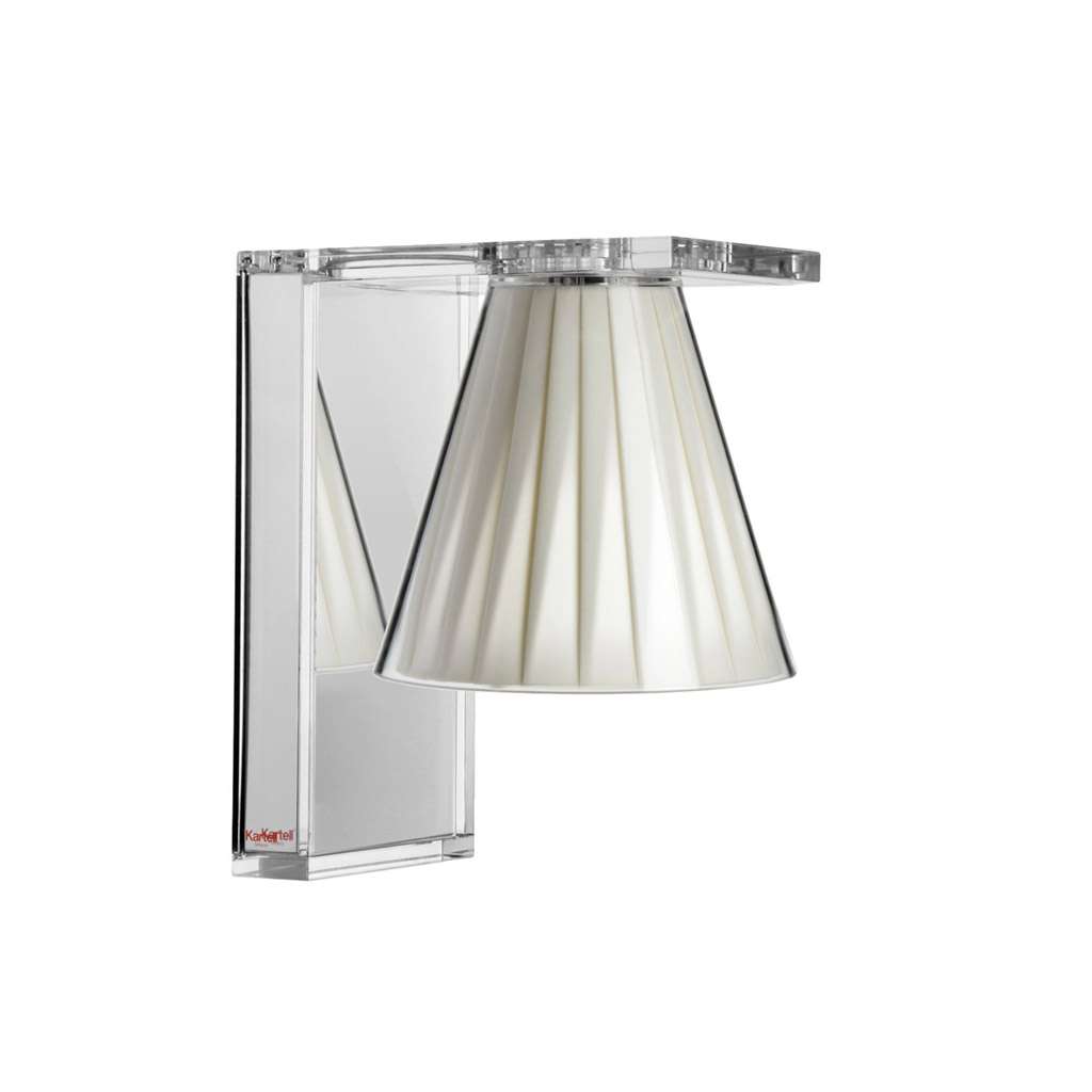 kartell light air wandleuchte mit stoffschirm 3 1