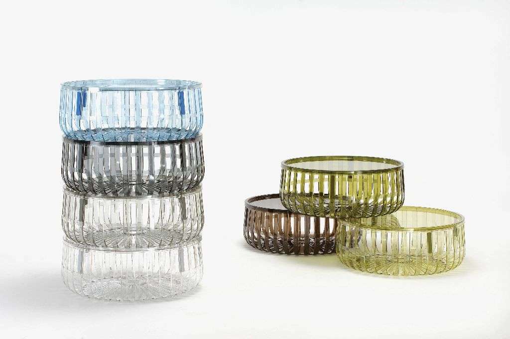 Kartell Panier Container - Kartell Farbe:braun transparent