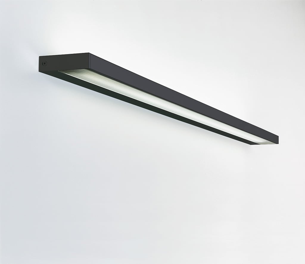 serien.lighting sml2 1200 led wandleuchte schwarz