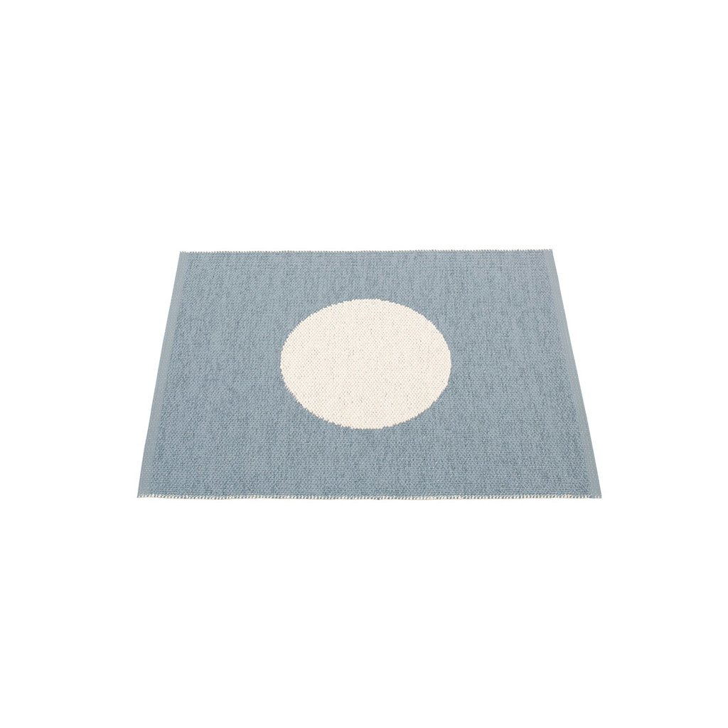 pappelina vera outdoor teppich sturmblau vanille 70x9059be4702866c0