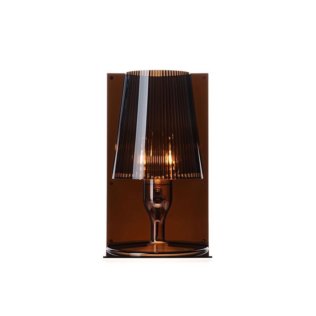 Kartell Take Tischleuchte - rauchgrau transparent - Aussteller