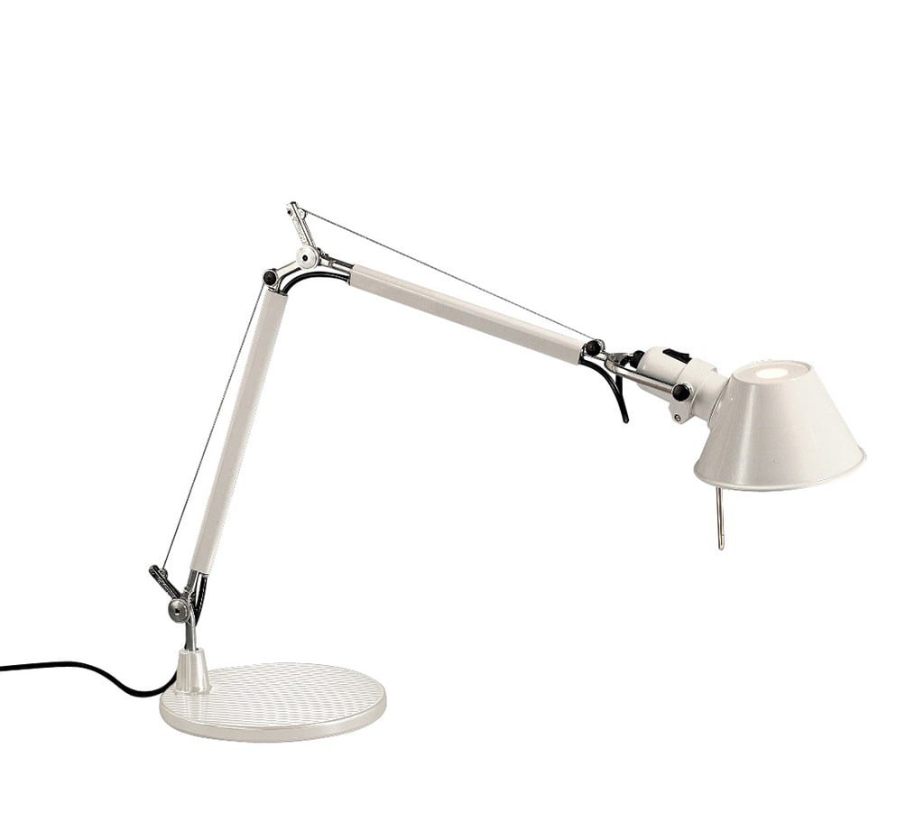 artemide tolomeo micro tischleuchte weiss 1