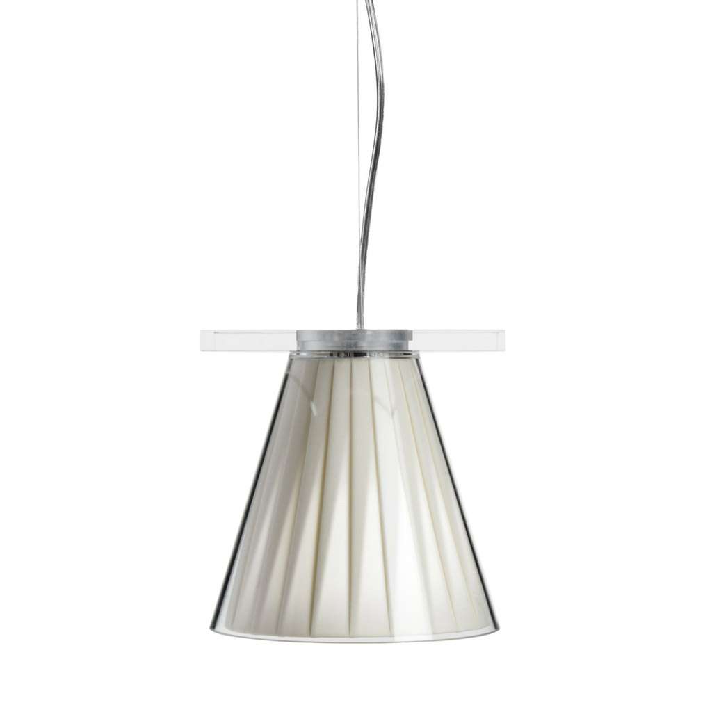 kartell light air pendelleuchte mit stoffschirm 1