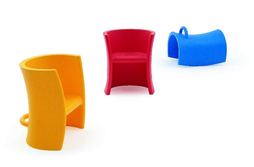 Magis Me Too Trioli Kinderstuhl - Magis Farbe:rot