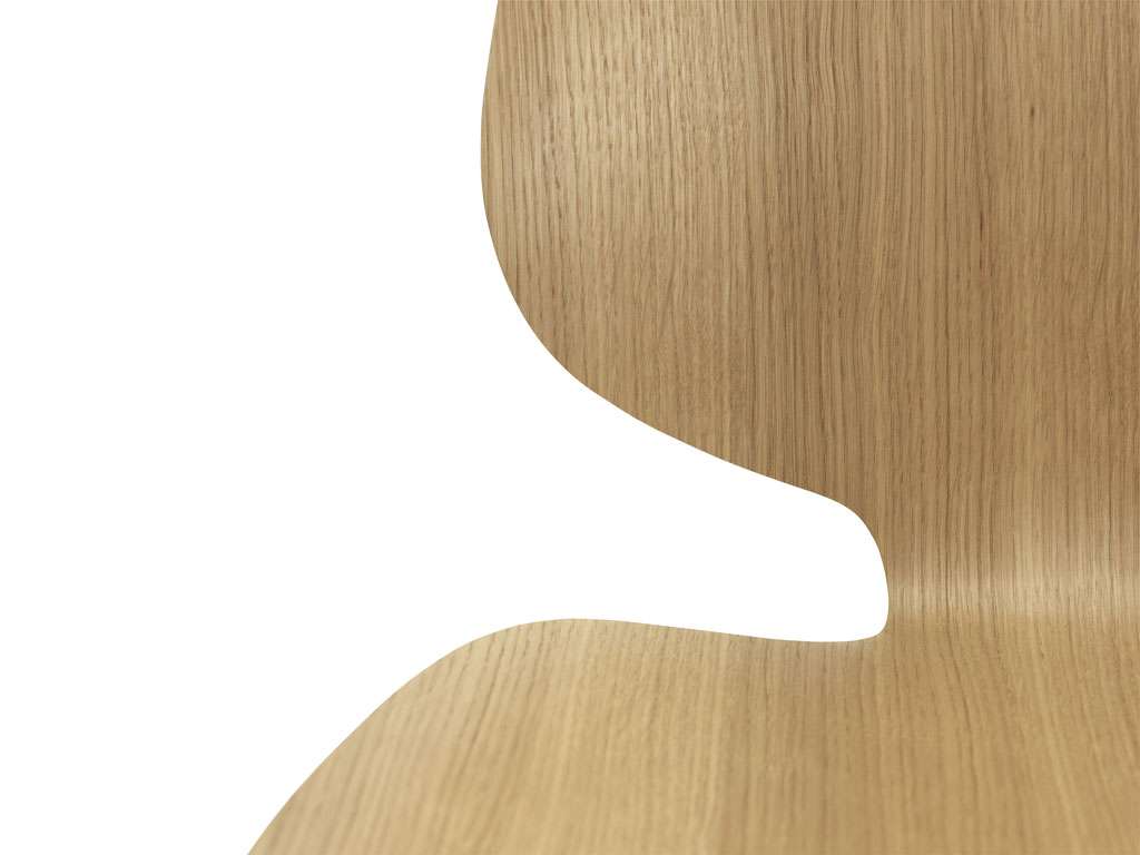 Normann Copenhagen My Chair Stuhl - Normann Copenhagen Material:Holz|Normann Copenhagen Gestellfarbe:weiß|Normann Copenhagen Farbe:weiß