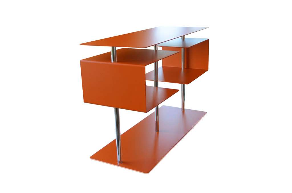 radius design x centric 2 beistelltisch orange