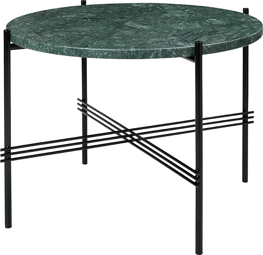 Gubi TS Coffee Table Ø 55 Couchtisch schwarz