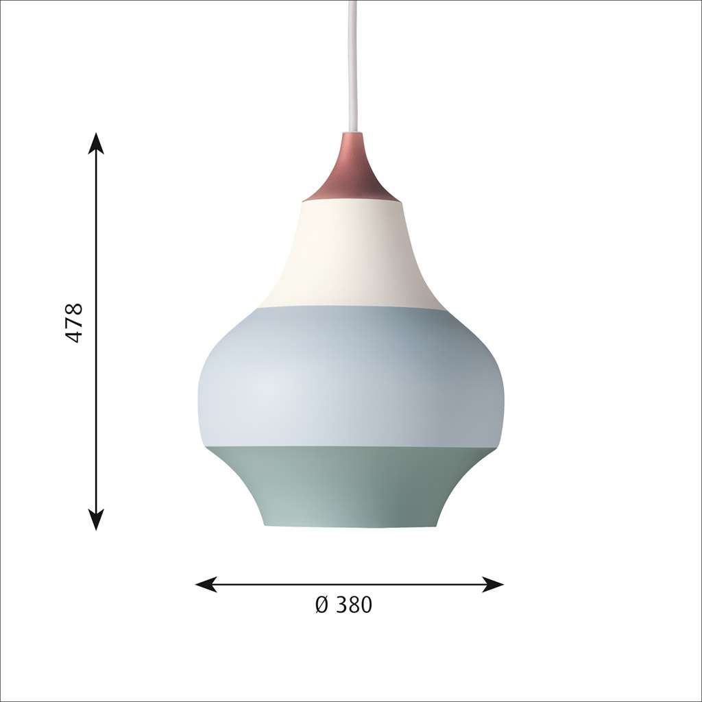 Louis Poulsen Cirque Pendelleuchte - Louis Poulsen Farbe:gelb|Louis Poulsen Ausführung:Ø 15cm