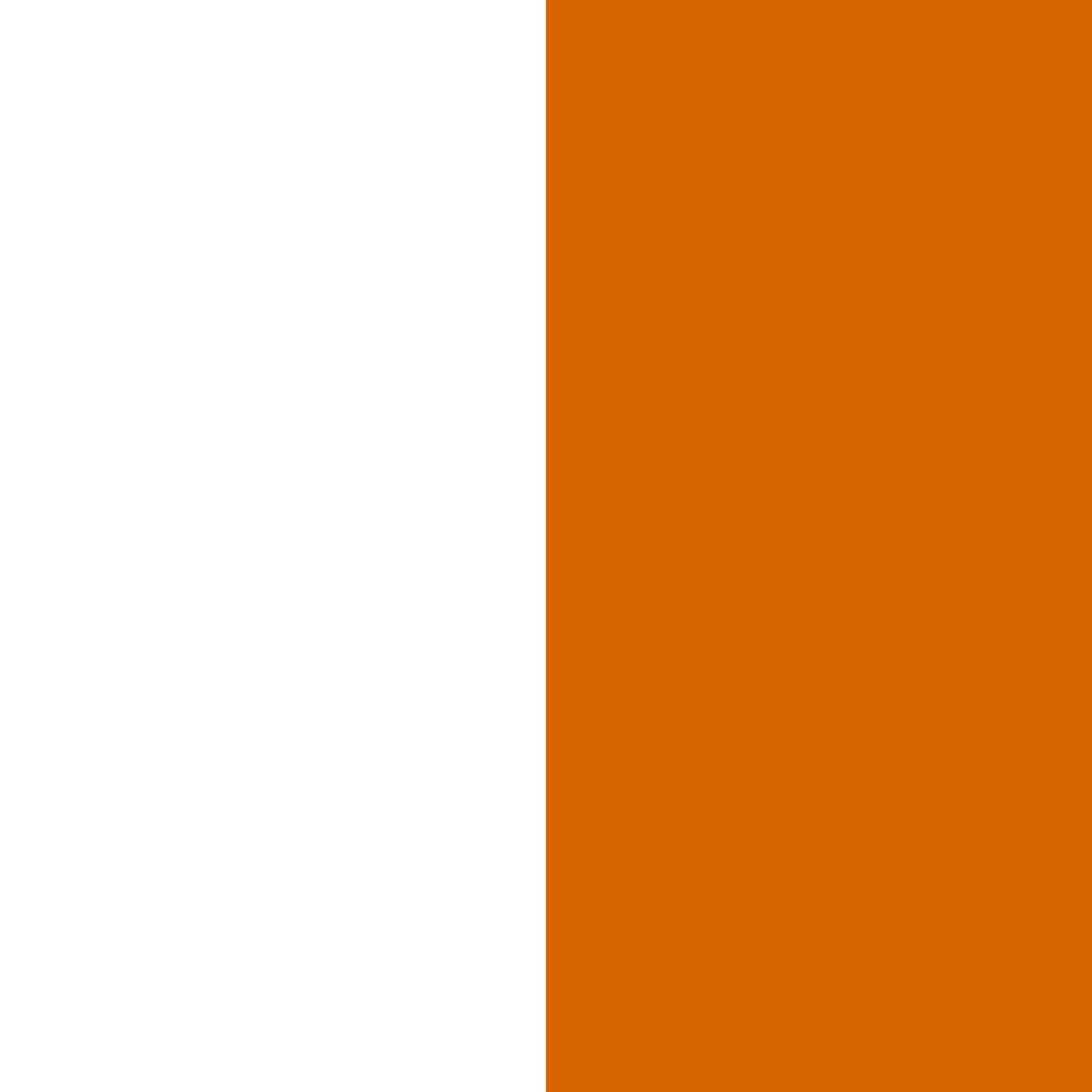 weiß/orange
