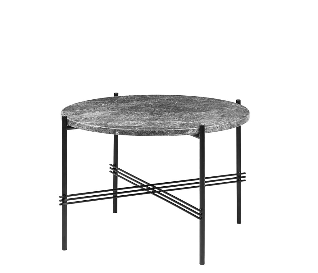 Gubi TS Coffee Table Ø 55 Couchtisch schwarz