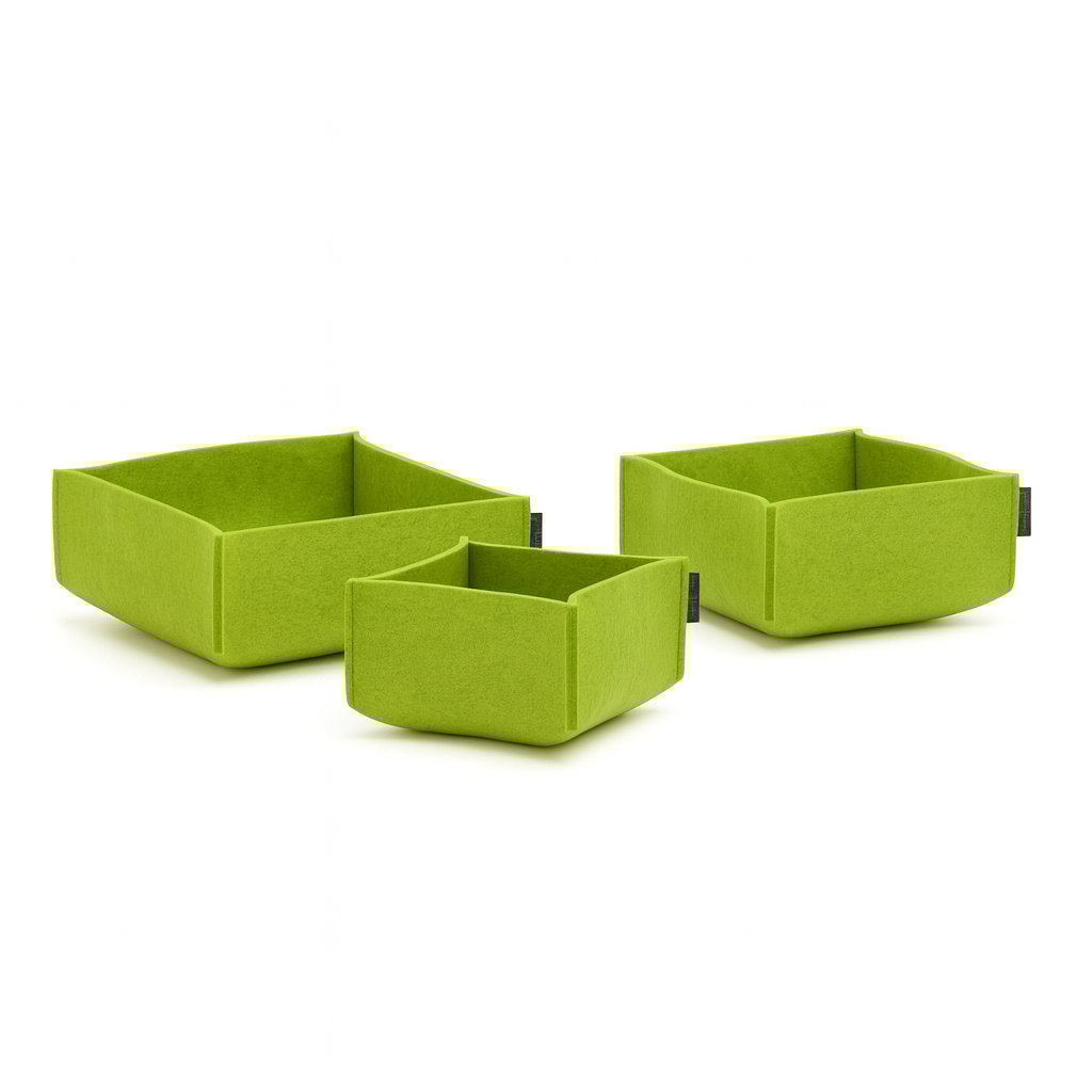 Hey-Sign Box 1 - 3er Set Aufbewahrungsboxen