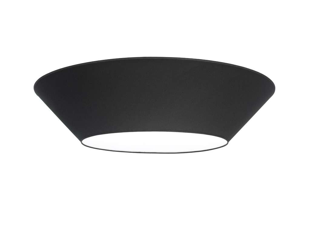 lnd design halo large deckenleuchte schwarz