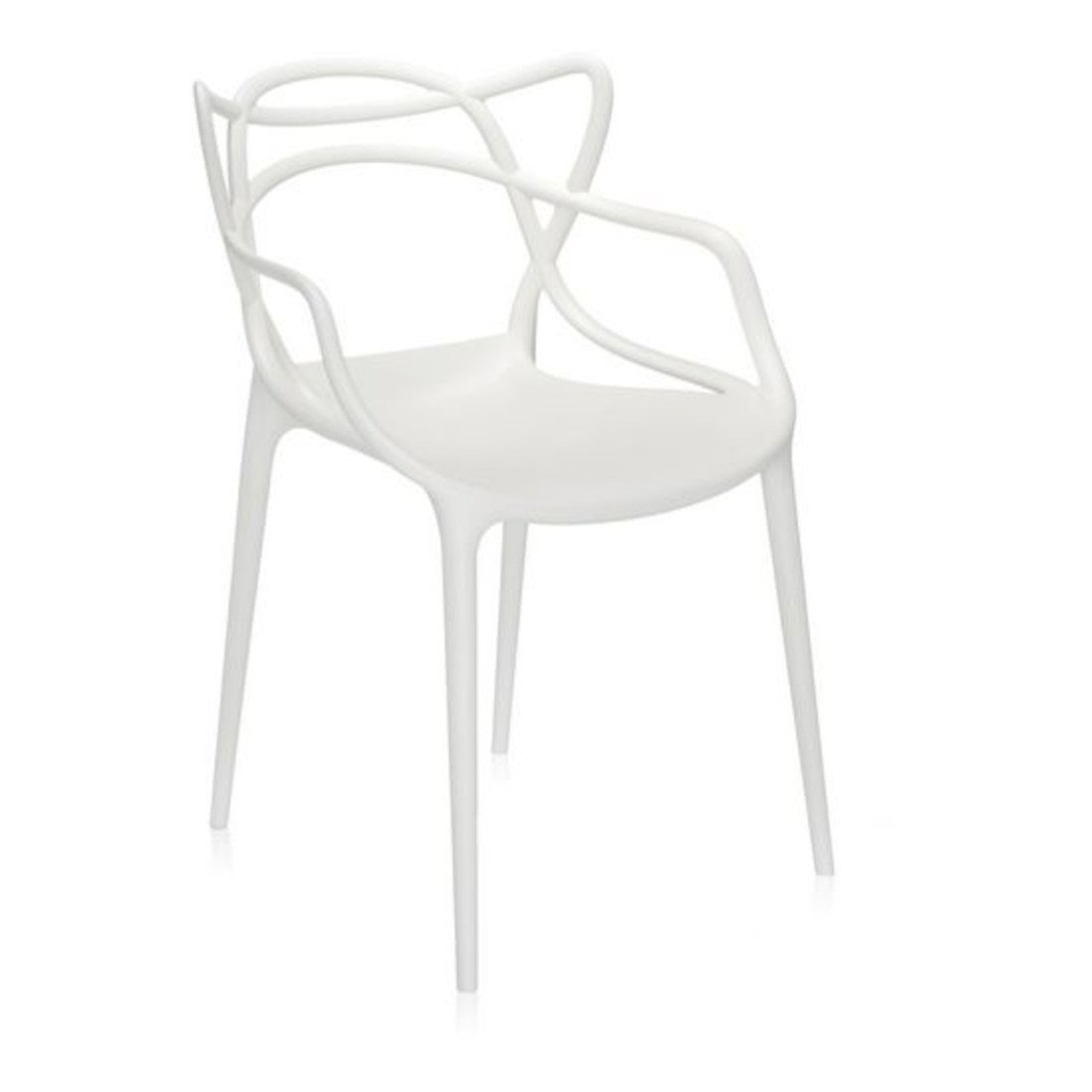 Kartell Masters Stuhl - weiß - Aussteller