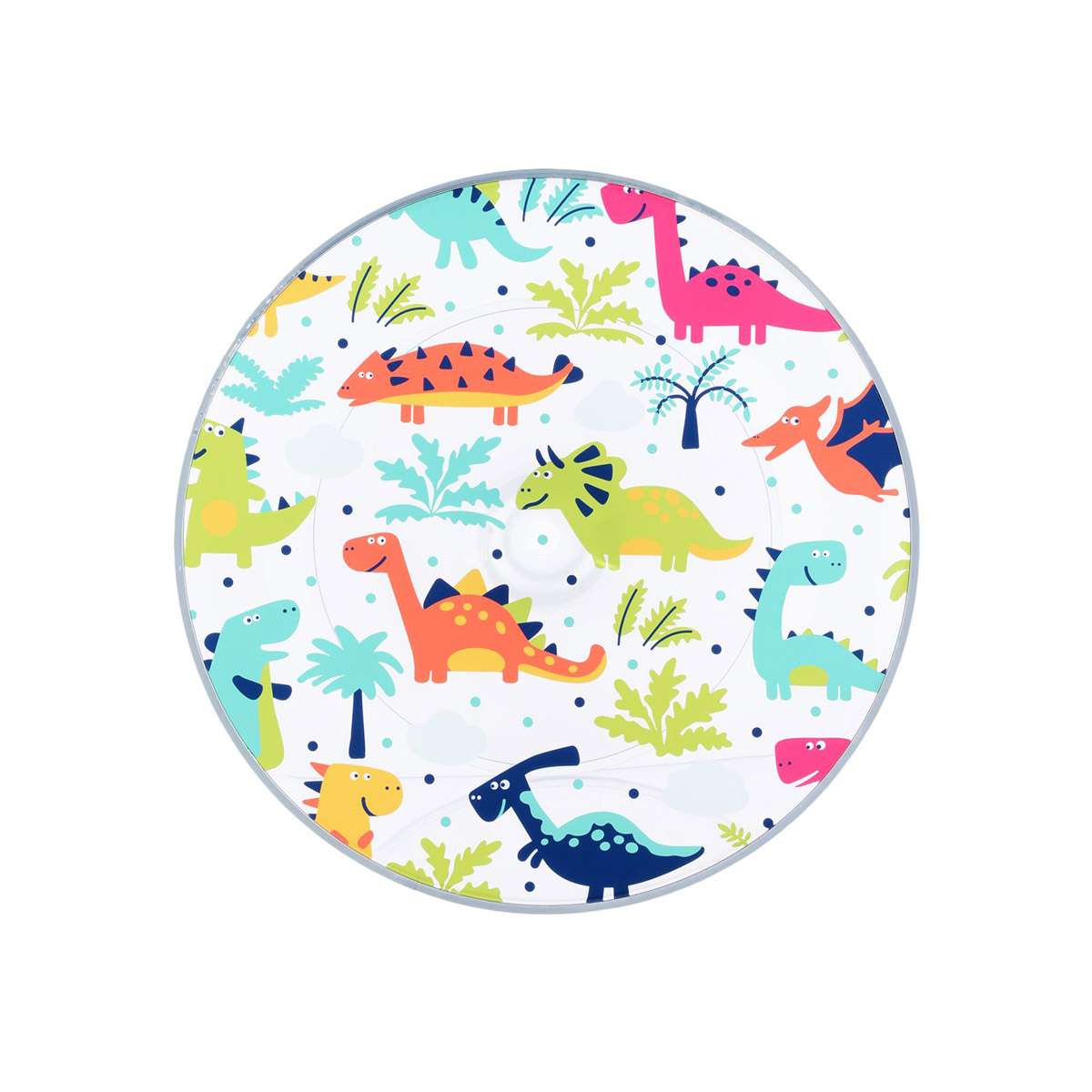 kartell tip top kids tisch von oben dinosaurier