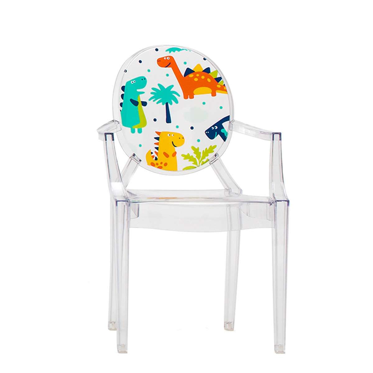 kartell lou lou ghost kinderstuhl special edition dinosaurier frei