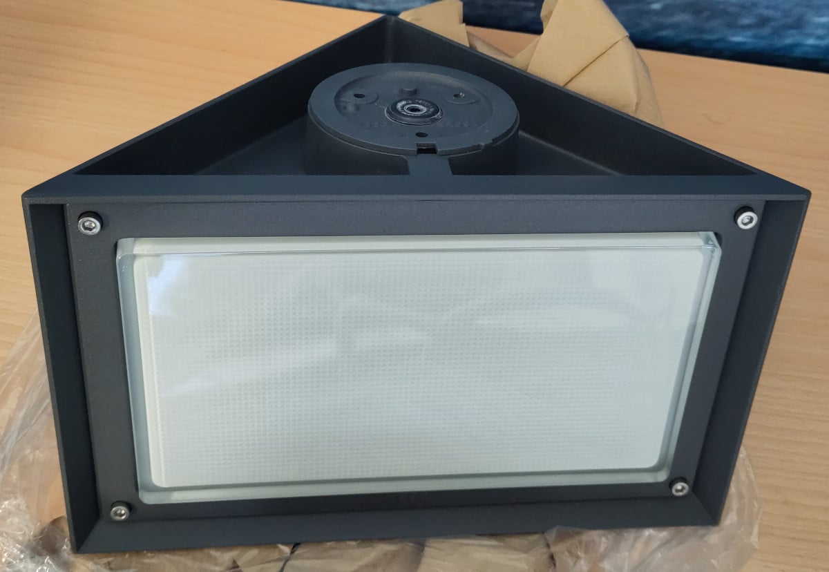 Bega 22437 Outdoor Wandleuchte - grafit, freistrahlend, IP65 - Lagerabverkauf