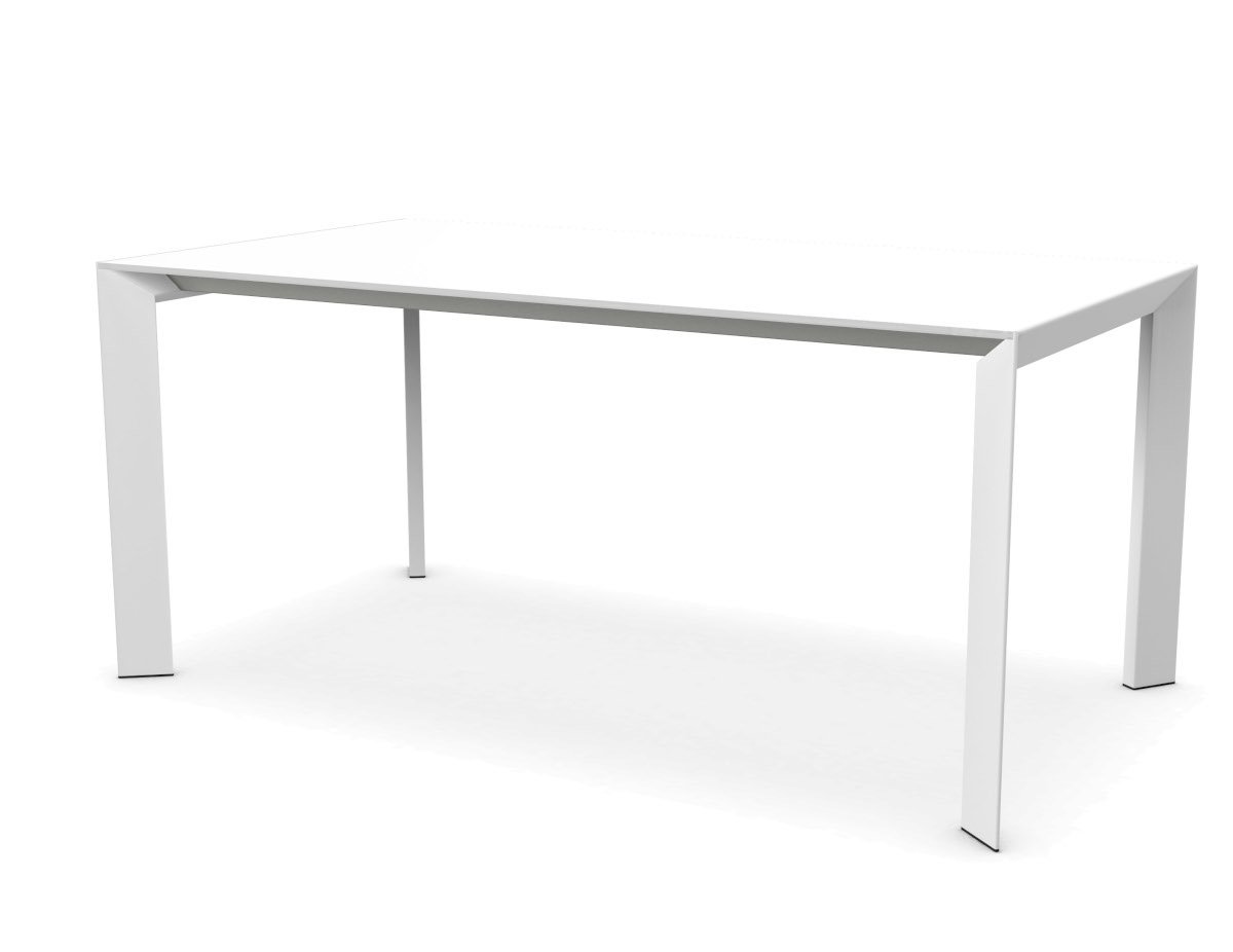 Kristalia Nori Alucompact® Tisch - 90 x 166cm, weiß - Aussteller