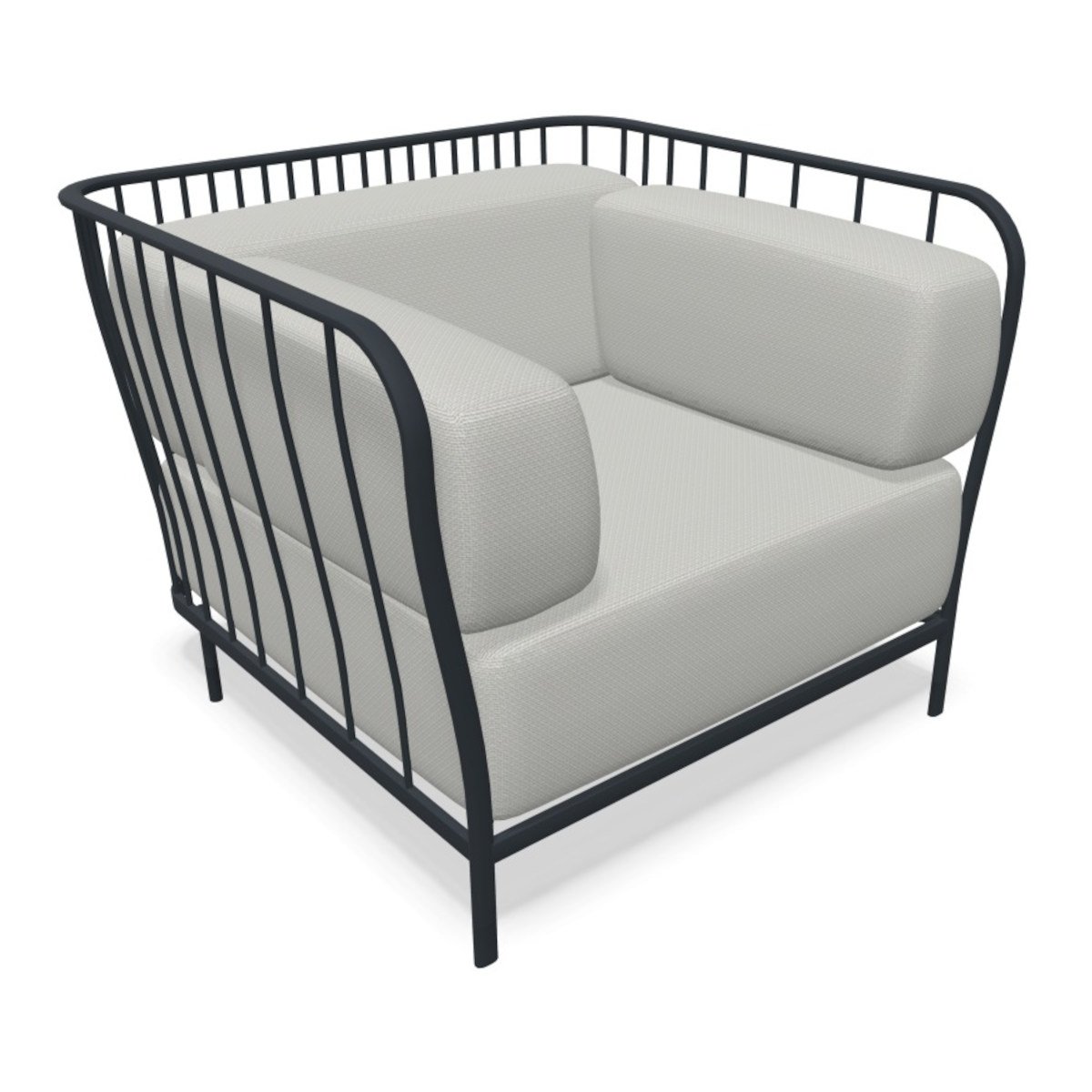 emu Cannolè 1080 Loungesessel - graphitgrau, weiß 900/71 - Lagerabverkauf emu Cannolè 1080 Loungesessel - graphitgrau, weiß 900/71 - Lagerabverkauf