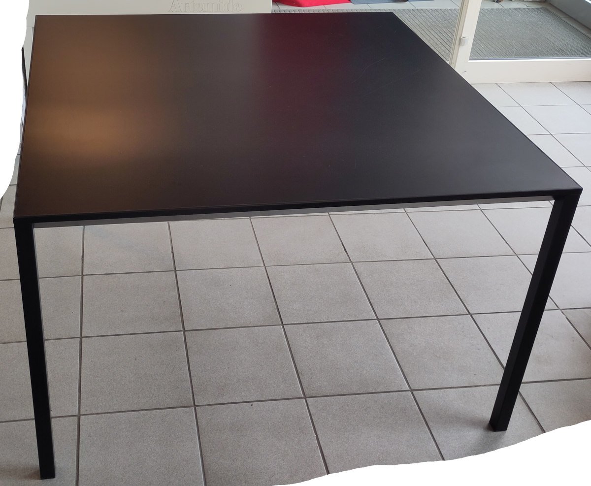Lapalma Frame Tisch - 120x120x74cm, schwarz - Aussteller