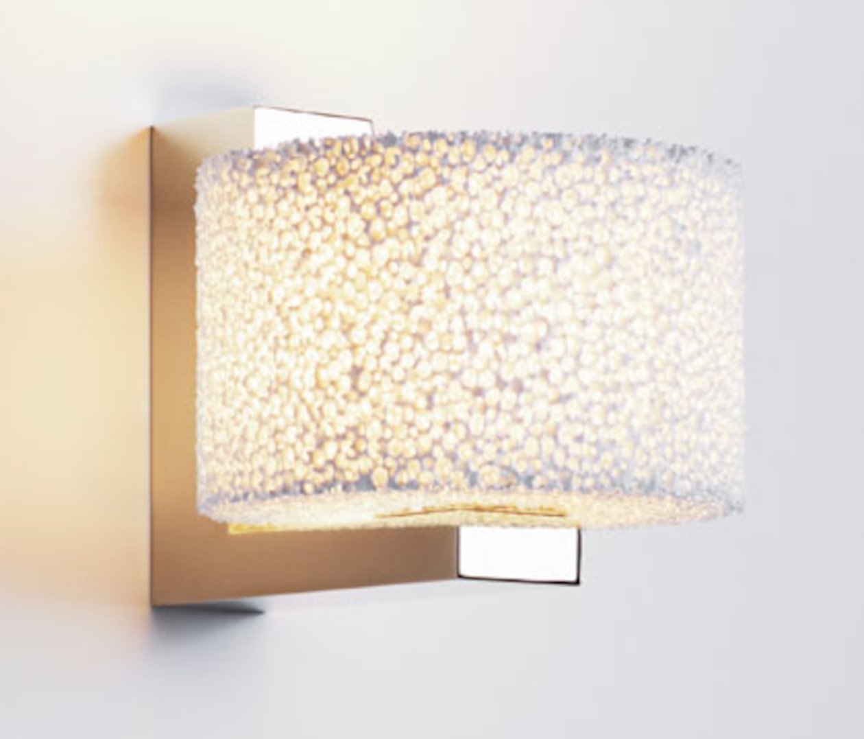 serien lighting Reef LED Wandleuchte - aluminium gebürstet, 8W, 2700K - Aussteller