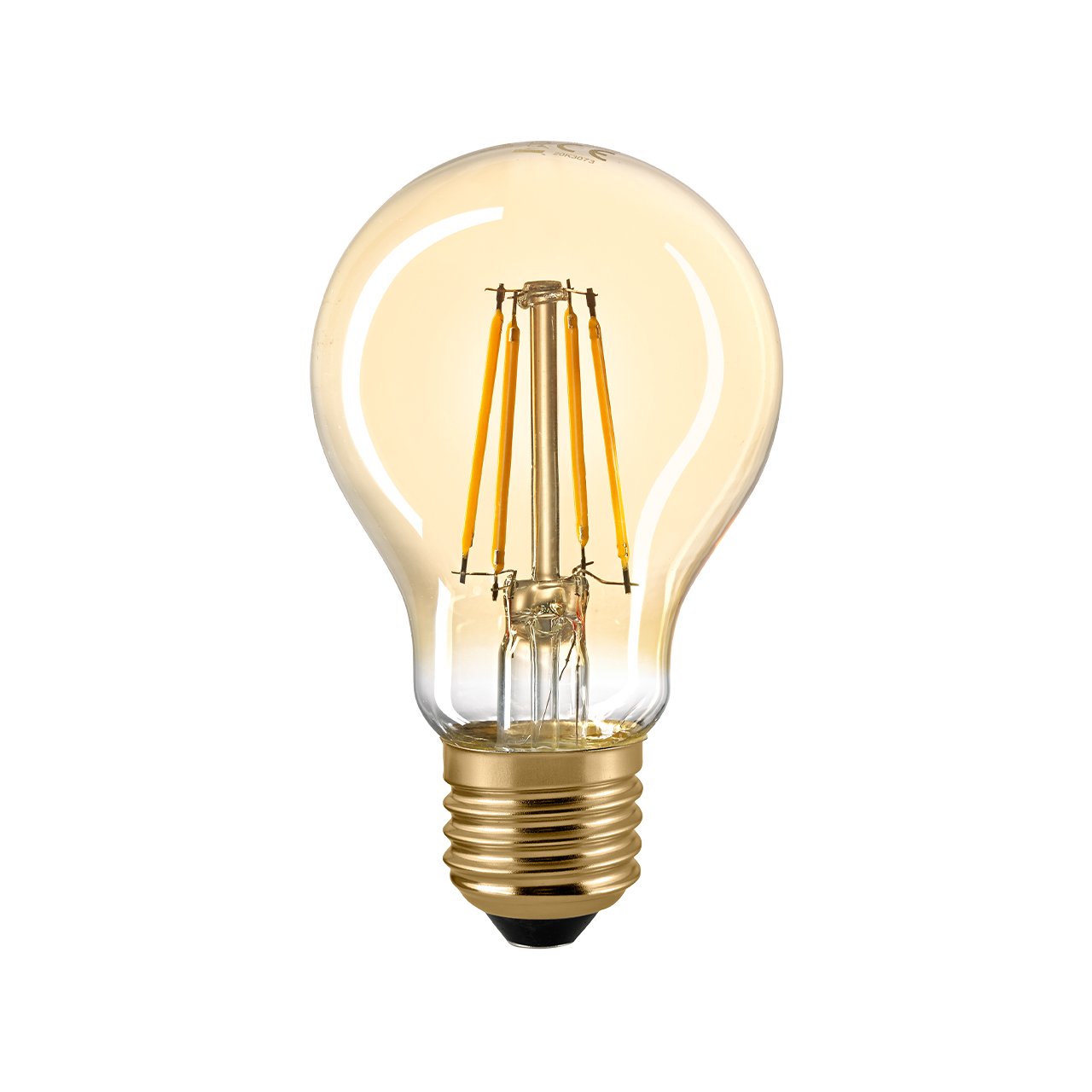 Sigor LED-Filament Normallampe gold Leuchtmittel E27 - Lagerabverkauf