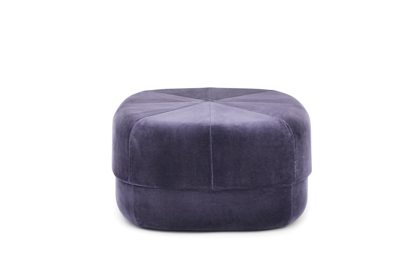 Normann Copenhagen Circus Velour Hocker gross lila