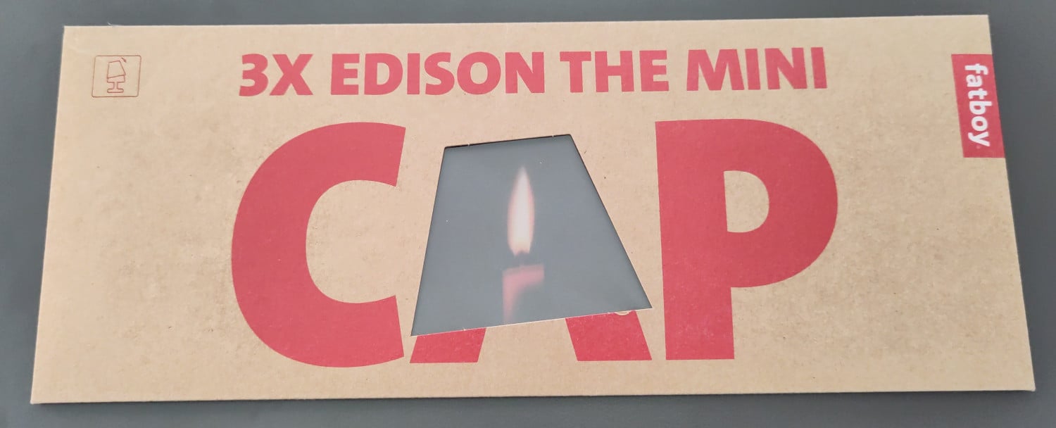 Fatboy Edison the Mini Cappie Lampenschirm 3er Set - Lagerabverkauf