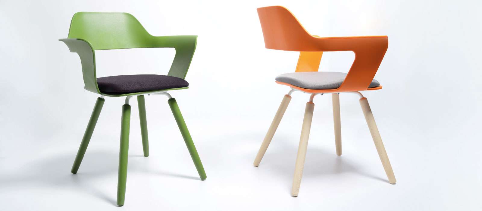 Radius Design Sitzpolster für Mu oder Muse Stuhl - Radius Design Farbe:schwarz|Radius Design Ausführung:Stoff