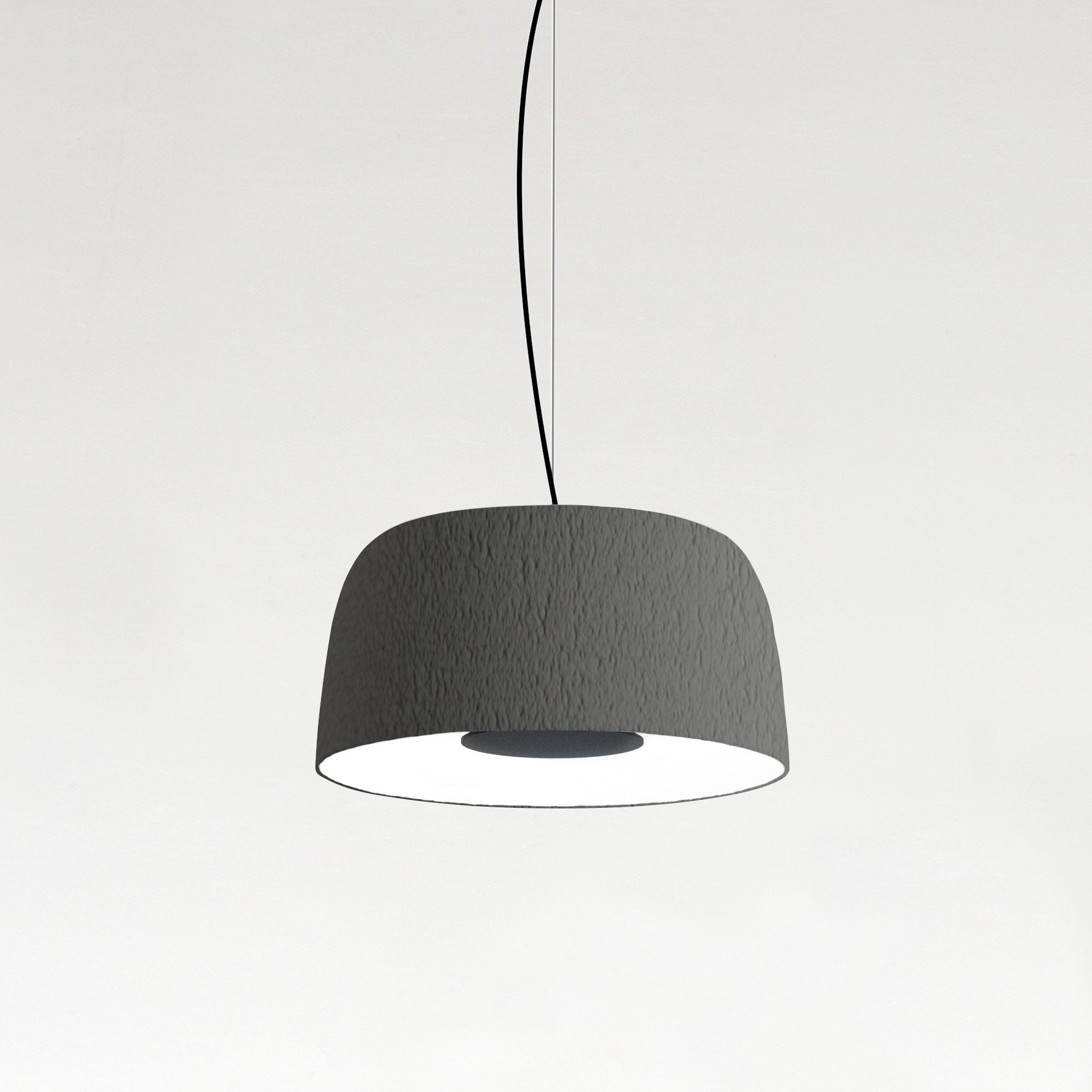 Marset Djembé Pendelleuchte - Ø 64,5cm, grau, dimmbar über TRIAC - Lagerabverkauf