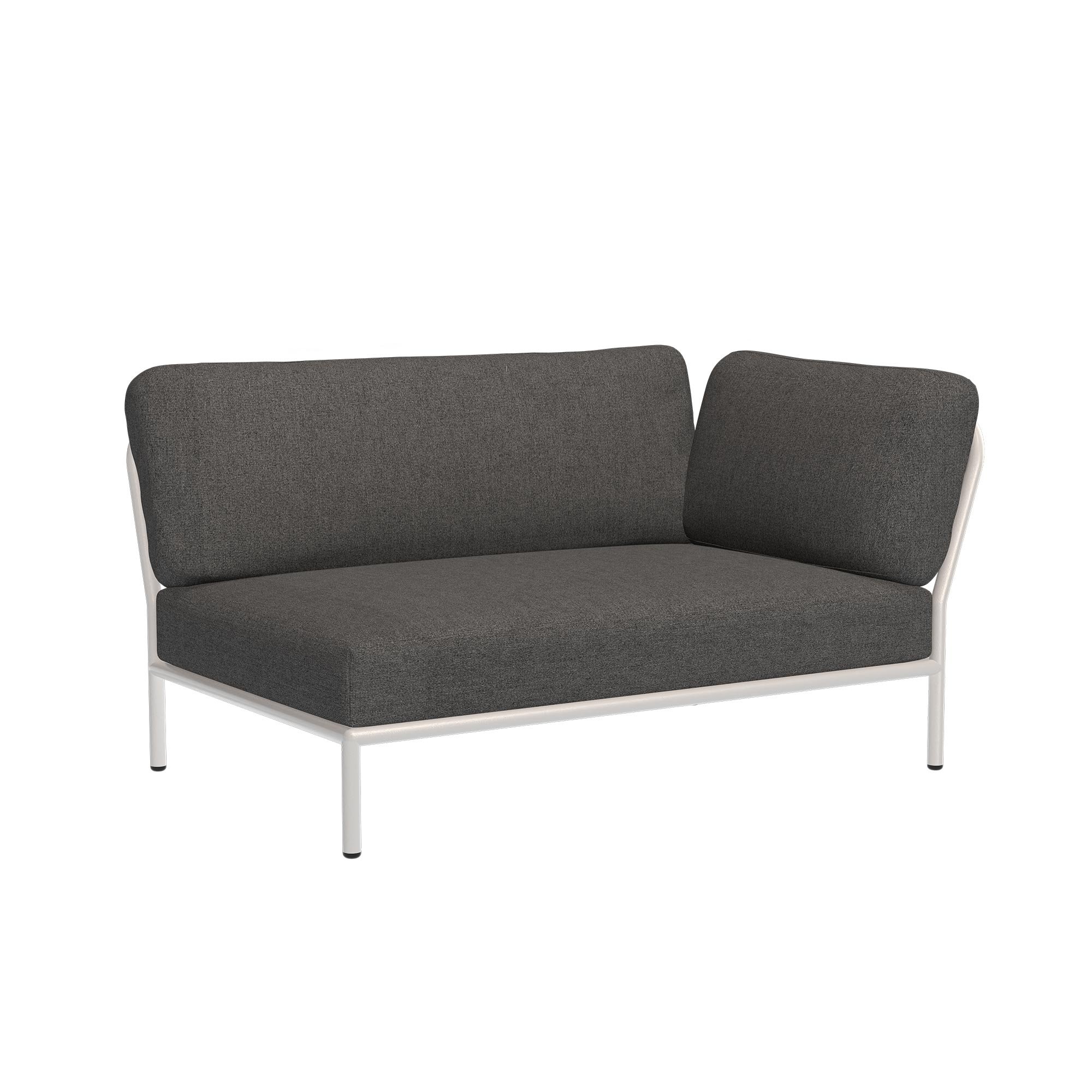 Houe Level Outdoor Sofa Lehne rechts muted white