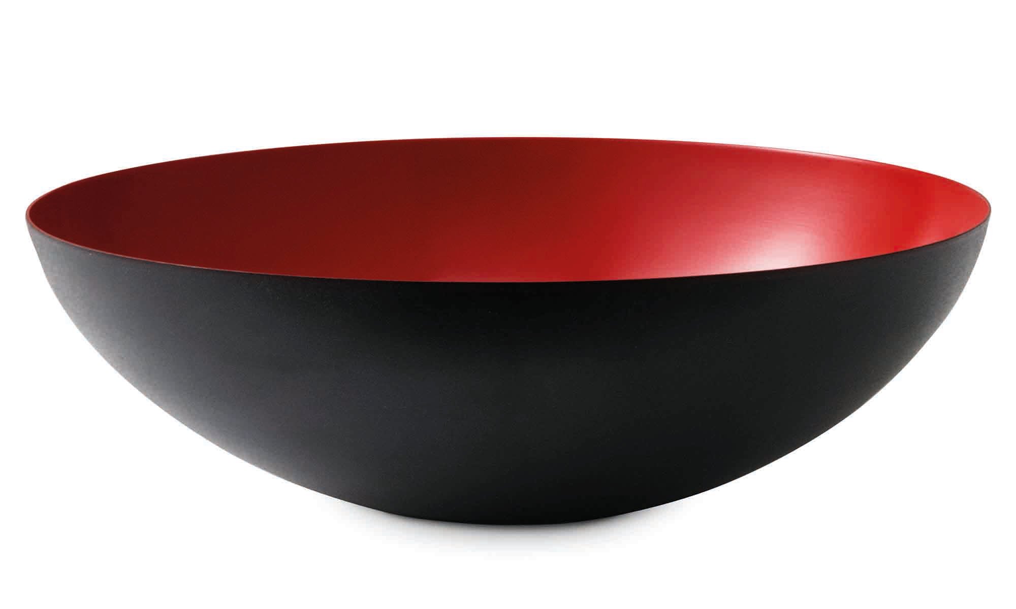 Normann Copenhagen Krenit Schüssel - Ø38cm rot - Aussteller